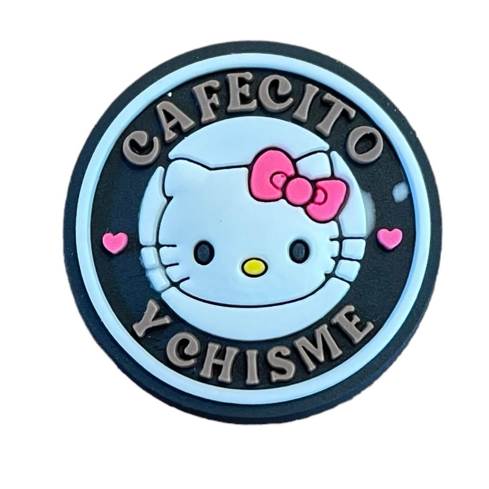 Hello Kitty Cafecito & Chisme Croc Charm
